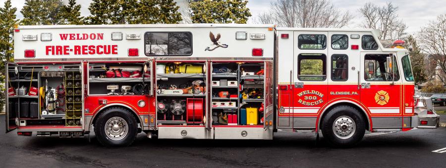 Spartan Gladiator FF Saulsbury Heavy Rescue '2001